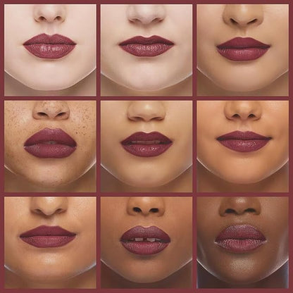 Hickey Lipstick Orgnanic Nothing but Nude Refillable Lipstick | Gluten Free | Moisturizing & Long Lasting Gluten Free Highly Pigmented Lipstick for Women | Velvet Finish