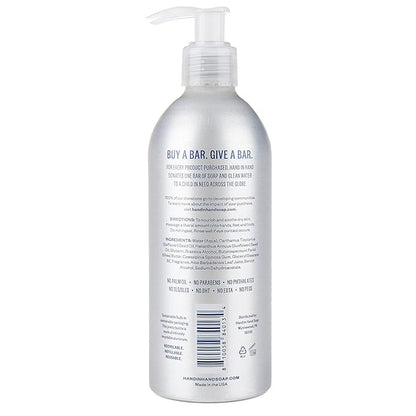 Hand in Hand Moisturizing Body Lotion, Dry Skin Lotion with Shea Butter, 10 Fl Oz, Bergamot & Crisp Basil, Cactus Blossom Scent, 2 Pack