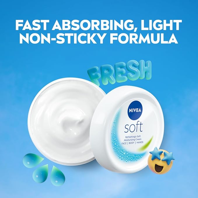 Nivea Soft Light Moistirising Cream, 300ml