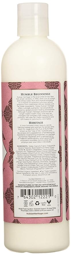 Nubian Heritage Body Lotion with Shea