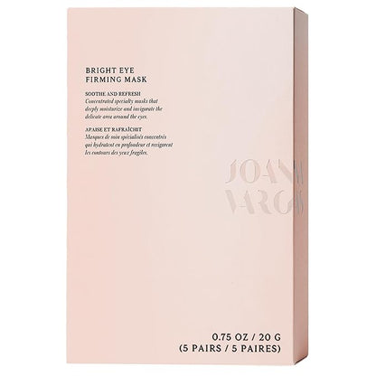 Joanna Vargas Bright Eye Under Eye Patches for Puffy Eyes and Dark Circles - Eye Puffiness Patches Firming Mask - Hydrating Under Eye Patches for Puffy Eyes