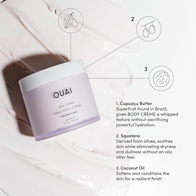 OUAI Body Cream, Melrose Place -