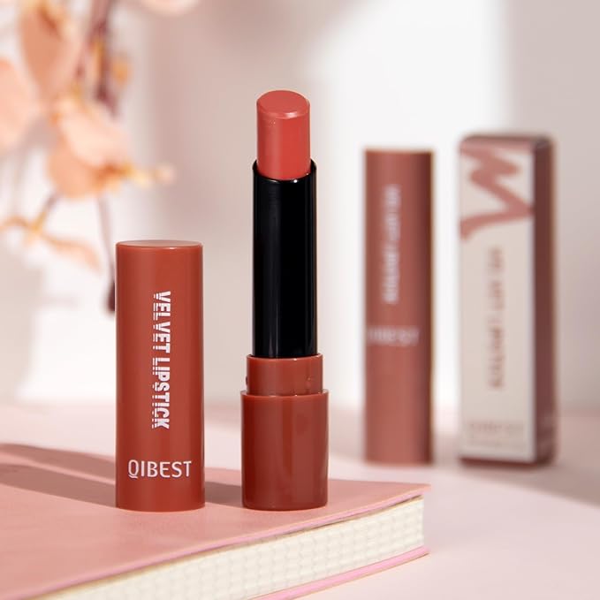 Velvet Matte Lip Gloss, Nude Stain Satin Lip Gloss,
