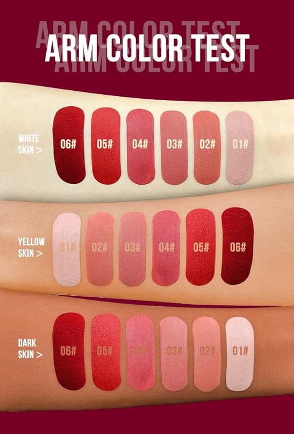 Matte Liquid Lipstick, Matte Velvet Lip Gloss, High Gloss,