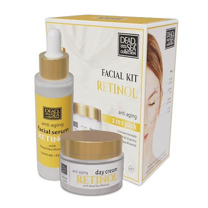 Dead Sea Collection Facial Kit Retinol (1.69fl.oz/50ml