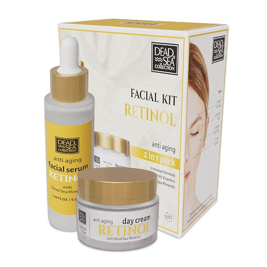 Dead Sea Collection Facial Kit Retinol (1.69fl.oz/50ml