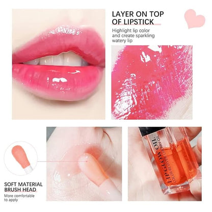 Plumping Lip Oil, Hydrating Lip Gloss
