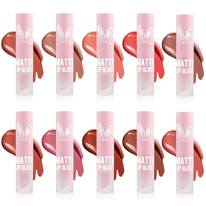 VIOLA HOUSE Lipstick Lip Liner Set, Matt Lipstick Non-Fading,
