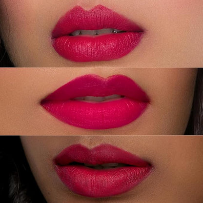 SUGAR Cosmetics Matte As Hell Crayon Lipstick22 Donna Pinciotti (Magenta Pink) Highly pigmented, Creamy Texture, Long lasting Matte Finish