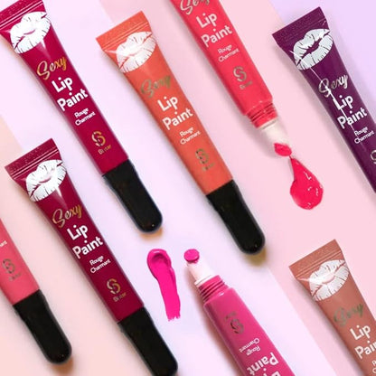 Sistar Sexy Lip Paint Cream Lip Gloss, Creamy Gloss,