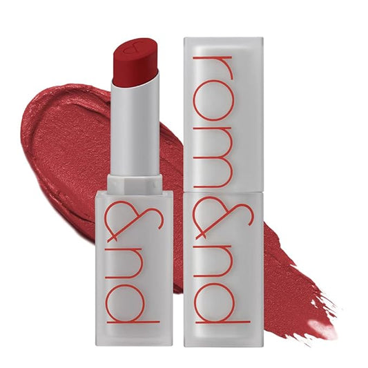 rom&nd Zero Matte Lipstick 3g, 18 TANNING RED, 3g,