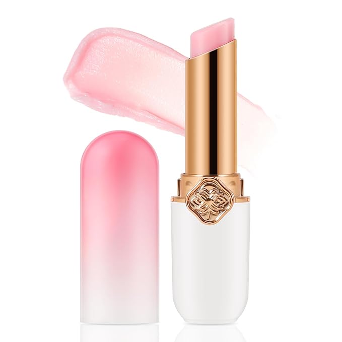 Hydrating Lipstick Color Changing，Moisturizing Lip Balm,Lip Care Products Dry Lips Long-Lasting Fruit Flavoured Lipstick