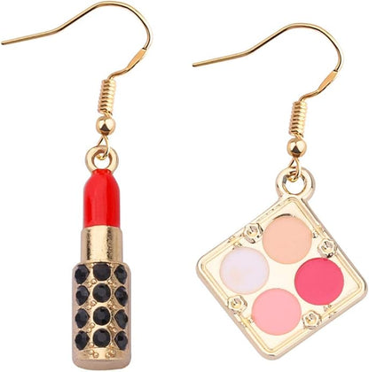 WSNANG Lipstick 3D Earrings Estheticians Gift Makeup Artist WSNANG