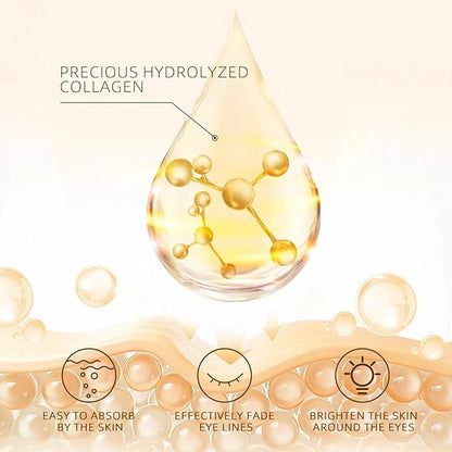 30 Pairs Under Eye Patches, 24k Gold Under Eye Mask For Puffy Eyes,Dark Circles,Bags, Nourishing Collagen Under Eye Gel Pads,Reduces Wrinkles,Revitalises and Refreshes Your Skin