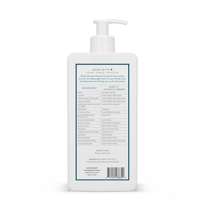 Native Body Lotion Contains Naturally Derived Plant-Based Moisturizers for Women and Men | Restores Dry Skin, Sea Salt & Cedar, 16.5 fl oz