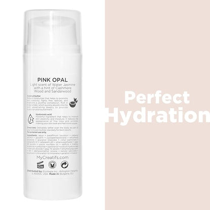 Pink Opal Moisturizing Body Lotion with Coconut Butter and Hyaluronic Acid, 3.4 fl. oz.