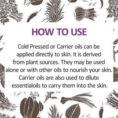 Pure Rice Bran Oil (Oryza sativa) with Glass Dropper 100% Natural Therapeutic Grade Cold Pressed for Personal Care 15ml (0.50 oz)