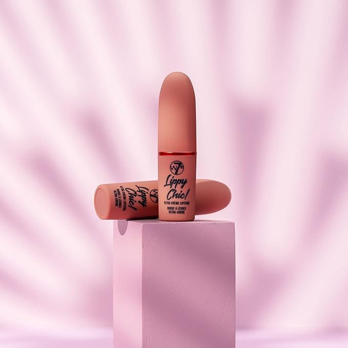 W7 Lippy Chic Ultra Creme Lipstick - 2Pcs Pigmented,