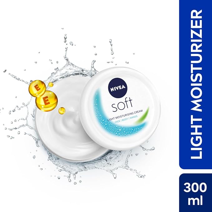 Nivea Soft Light Moistirising Cream, 300ml