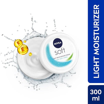 Nivea Soft Light Moistirising Cream, 300ml