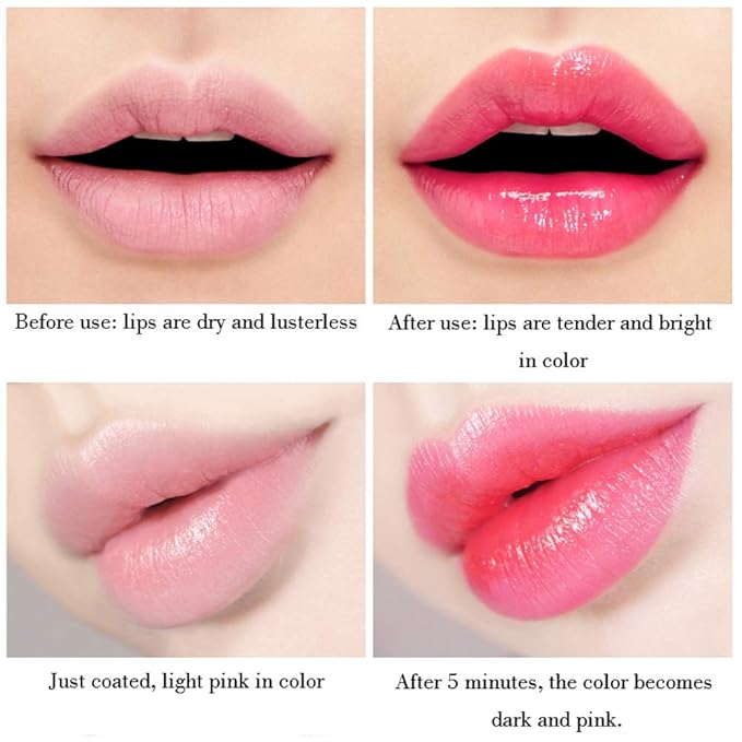3 Packs Lipstick Set Magic Temperature Changing Colors Magic