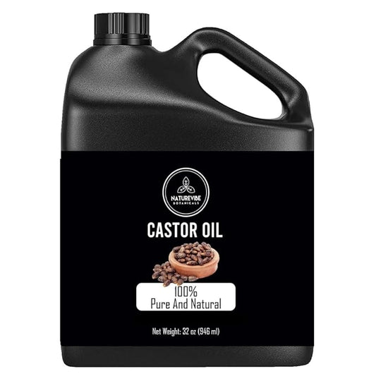 Naturevibe Botanicals Castor Oil 32 Ounces