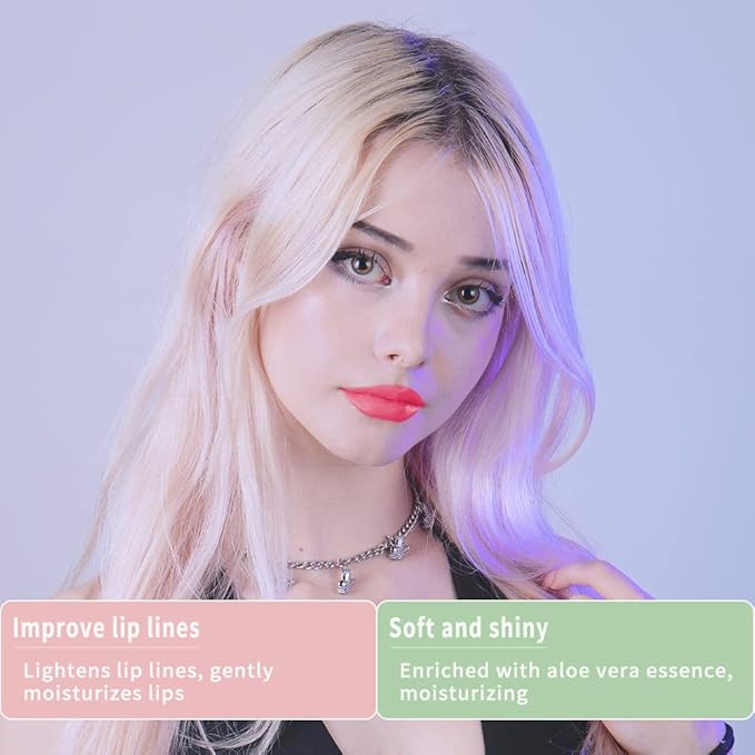 Aloe Vera Lipstick, Magic Temperature PH Color Changing Moisturizing Lipstick, Tinted Lip Balm, Lip Tint, Lip Makeup, Glossier Lip Balm, Natural Lasting Moisturizing Lipstick (3PCS)