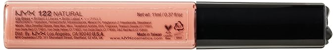 NYX Professional Makeup Mega Shine Lip Gloss, Natural, 0.37 Ounce