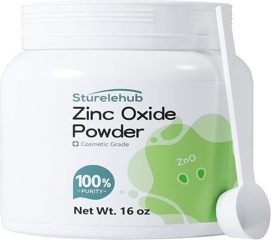 Zinc Oxide Powder, 16OZ 100% Purity,