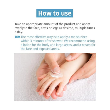 ZEROID | Soothing Lotion | Moisturizer for Sensitive Skin | Skin Barrier Repair | Face & Body Lotion for Soothing & Calming | Lotion for Extremely Dry Skin | Korean Skin Care | 6.76 fl oz (200ml)