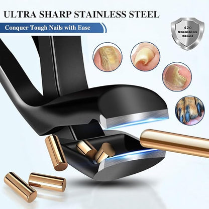 Sherum Nail Clippers for Seniors,