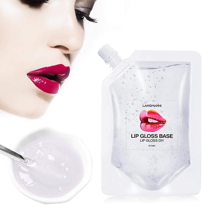 Transparent Lip Gloss ，Moisturize Lip Gloss Base, Lip Gloss