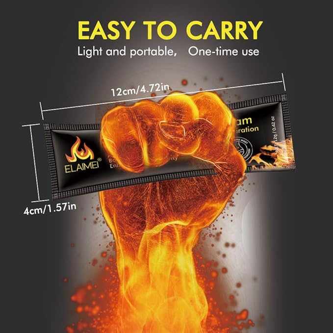 10 Pack Hot Cream, Workout Enhancer