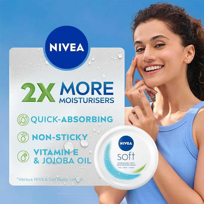 Nivea Soft Light Moistirising Cream, 300ml
