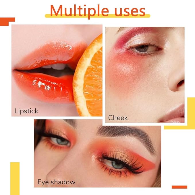 BINGBRUSH 3Pcs Bright Vivid Color Lip Tint With BINGBRUSH