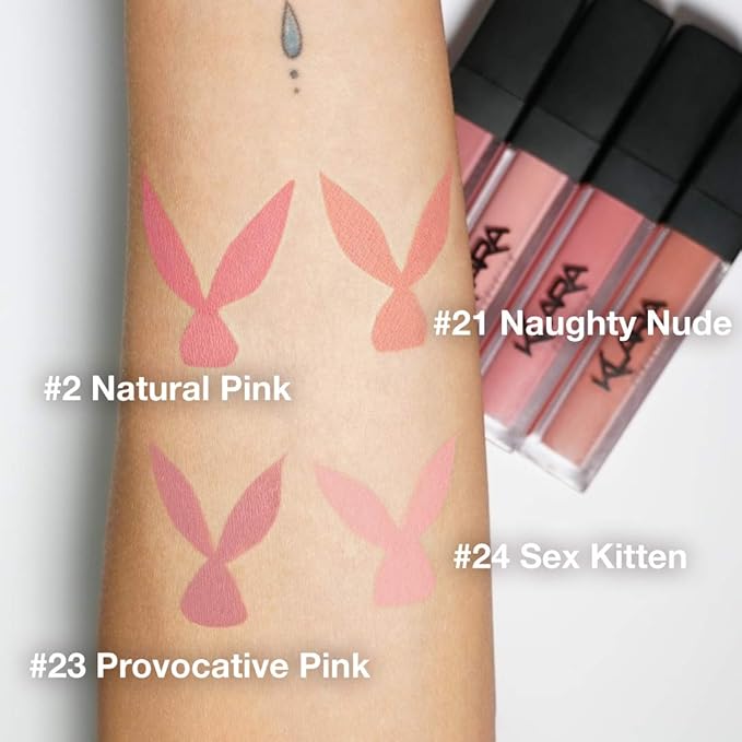 Klara Cosmetics Kiss Proof Lipstick 21 Naughty Nude Naughty