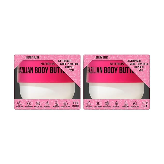 Brazilian Body Butter Cream Berry Bliss