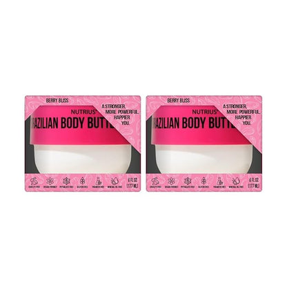 Brazilian Body Butter Cream Berry Bliss