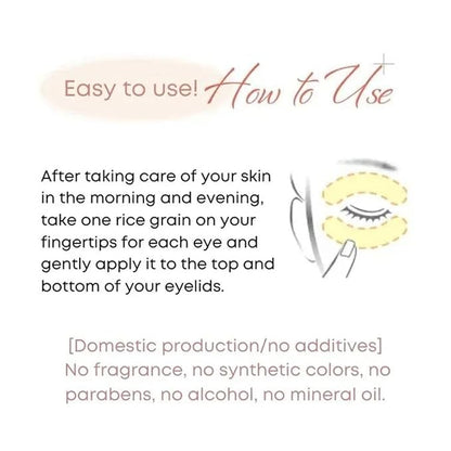 White Label Premium Placenta Gold Eye Cream 25g – Rich Moisturizing Cream With Placenta, Arginine and Light-Diffusing Ingredients for a Radiant Under-Eye Look