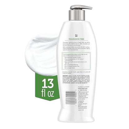 Curel Daily Moisture Fragrance-Free Lotion For Dry Skin 13 oz (Pack of 3)