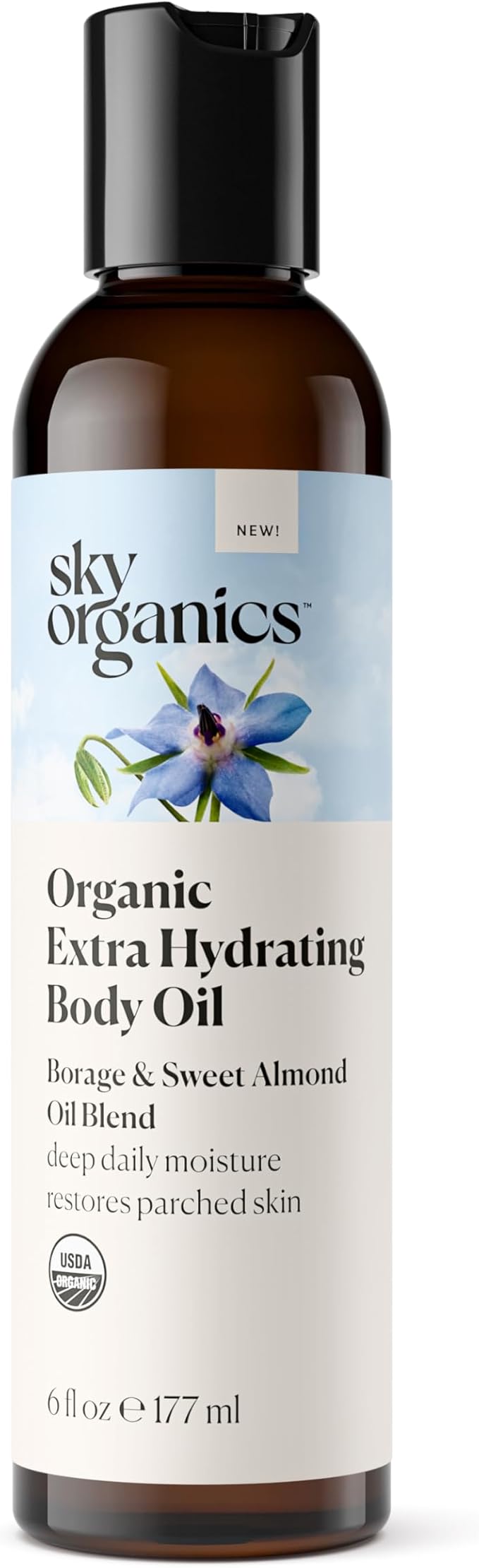 Sky Organics Body Oil, Extra Hydrating
