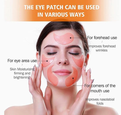 Under Eye Patches - 5 in 1 Under Eye Mask Hyaluronic Acid & Collagen,Under Eye Face Mask,Dark Circles and Puffy Eyes, Undereye Bags,Beauty & Personal Care products (Rose Scented 60 Pcs)