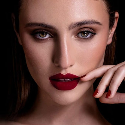 MAKI YIKA Dark Red Lipstick for Women Color Lipstick