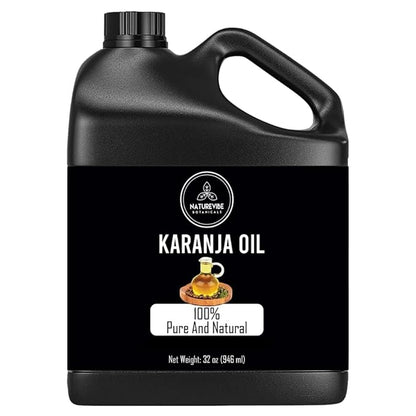 Naturevibe Botanicals Karanja Oil 32 Ounces
