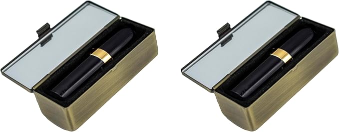 Stephanie Imports Set of 2 Rectangular Vintage Lipstick Rectangular