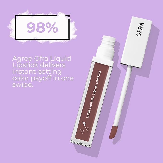 Ofra Cosmetics Mocha - Long Lasting Liquid Lipstick Long