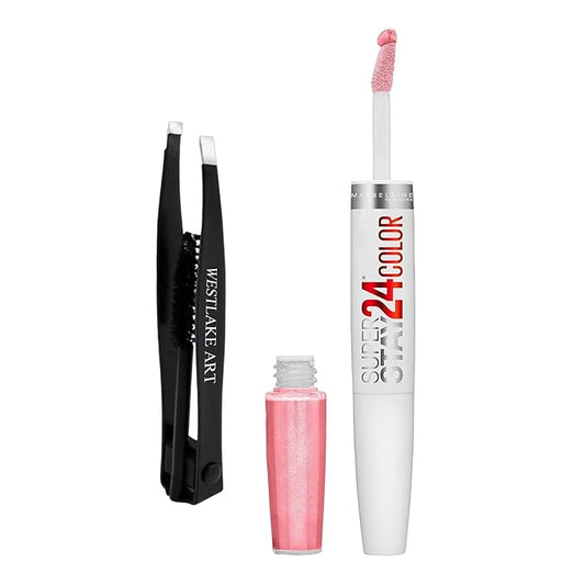 24 2-Step Liquid Lipstick, So Pearly, Long Lasting Lipstick,