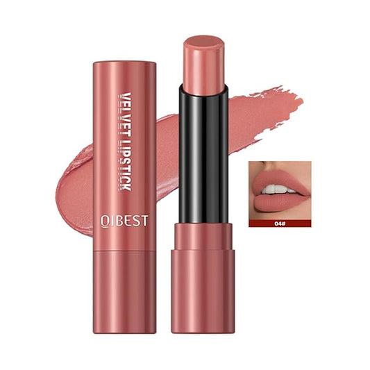 Velvet Matte Lip Gloss, Nude Stain Satin Lip Gloss,