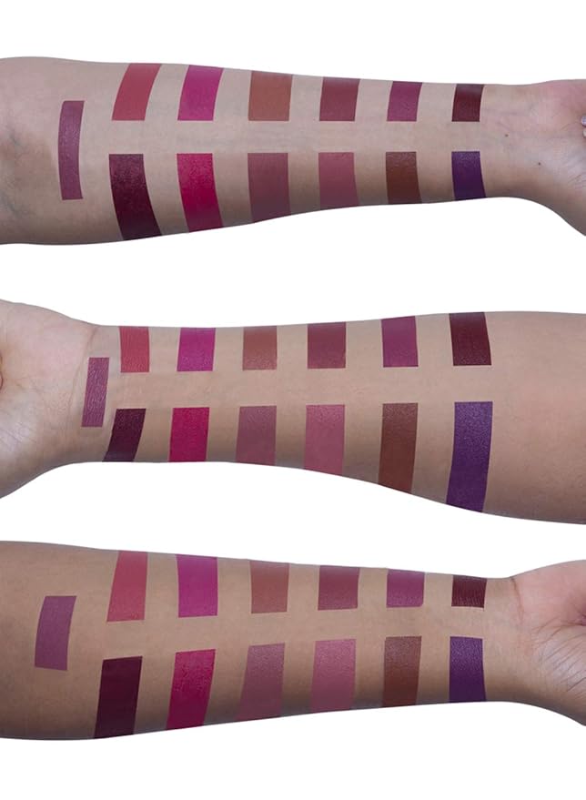 SUGAR Cosmetics Matte As Hell Crayon Lipstick With Free Sharpener, Long-Lasting Matte Lip Crayon - 25 Lily Aldrin (Mauve Pink)
