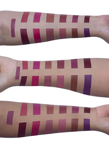 SUGAR Cosmetics Matte As Hell Crayon Lipstick With Free Sharpener, Long-Lasting Matte Lip Crayon - 25 Lily Aldrin (Mauve Pink)